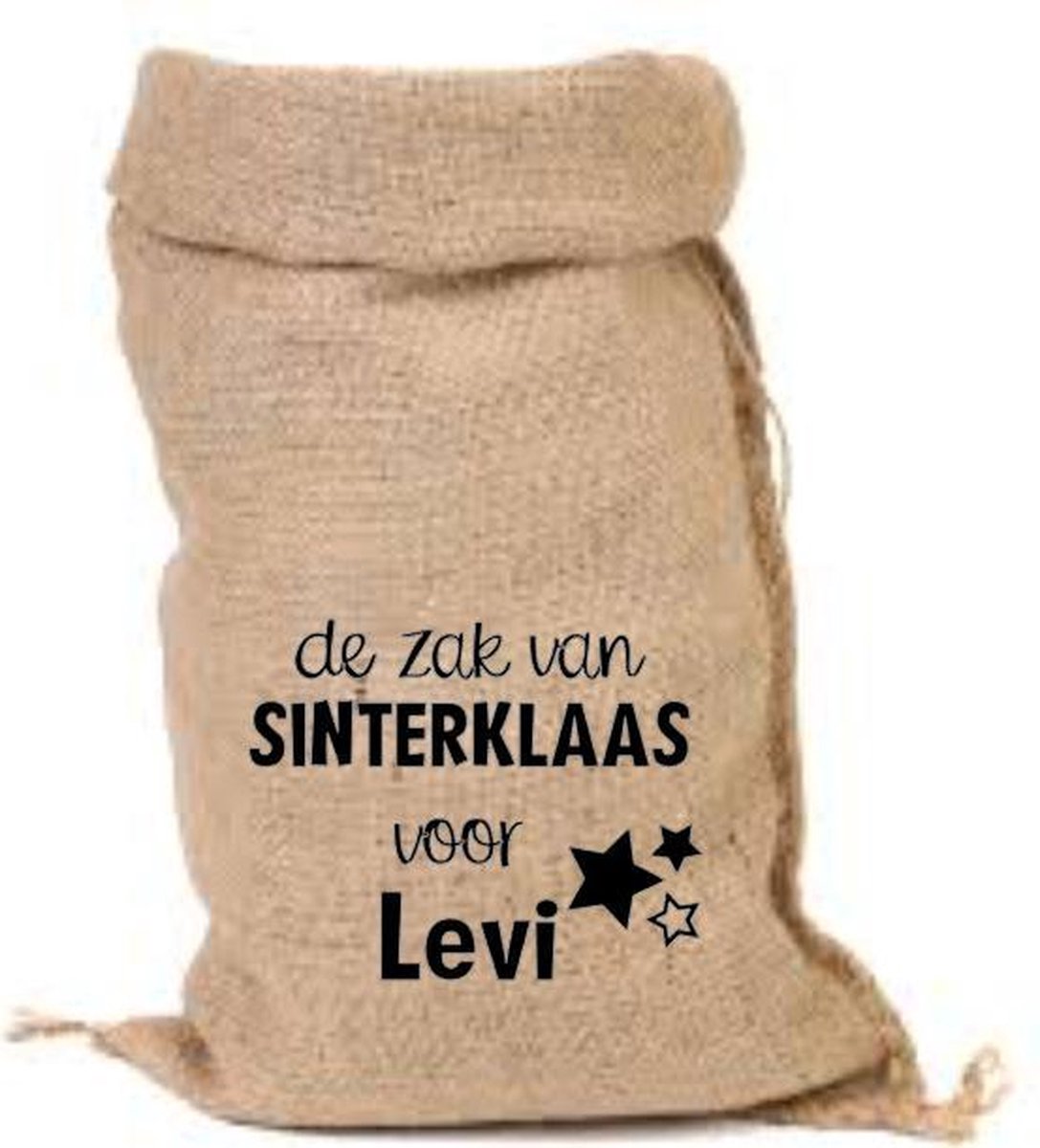 Jute zak | Gepersonaliseerd | Zak van Sinterklaas| Cadeau zak met naam| Sinterklaas zak| Zak voor cadeaus met naam| Gepersonaliseerd